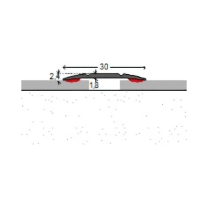 1352411090-PROFIL TRECERE CU BANDA AUTOADEZIVA SILVER 90