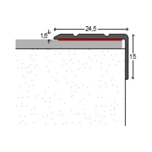 1612414090-PROFIL VINCLU AUTOADEZIV INOX MAT 90