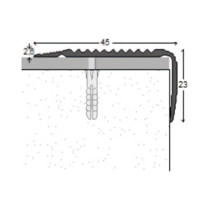 1701314100-PROFIL TREAPTA NOVA INOX MAT 45*23 90