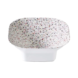 BATHCO LAVOAR PE BLAT ASPEN SQUARE TERRAZO COLORES RELIEVE