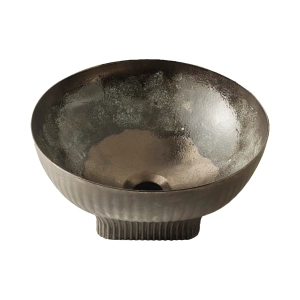 BATHCO LAVOAR PE BLAT DOBRA BLACK AGED 380x178 MM