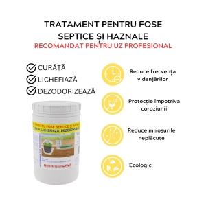 BIOACTIVATORI FOSE SEPTICE PRO 1KG UZ CAZNIC