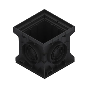 CAMIN PP BASE NEGRU A15 C250 300X300X290
