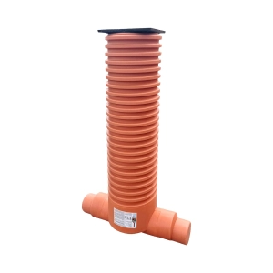 CAMIN RAC/INSP. COM. ECHIP DN 400 1IN 1 OUT D.200/160 H1500 CAP B125