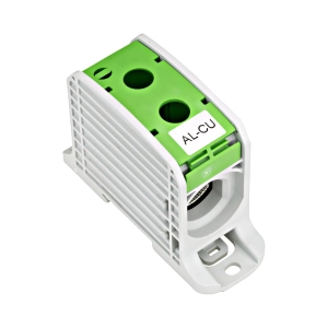 CLEMA AL-CU,1 P. VERDE, 185MMP / 150MMP CU PIN