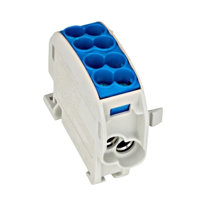 CLEMA DE DERIVATIE CU-AL, 25MMP, 1P. IZOLATA-ALBASTRA