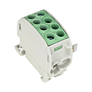 CLEMA DE DERIVATIE CU-AL, 35MMP, 1P. IZOLATA-GALBEN/VERDE