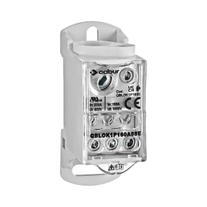 CLEMA DERIV. 1 POL 160A, INTRARE 1X70 MM2, IESIRE 7X16 MM2