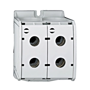 CLEMA DUBLA (2*1P) AL-CU, GRI, 300MMP / 240MMP CU PIN