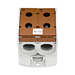 CLEMA DUBLA (2*1P) AL-CU, MARO, 300MMP / 240MMP CU PIN