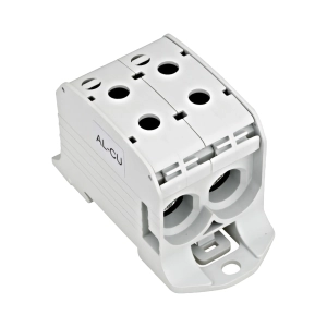 CLEMA DUBLA AL-CU,1 P. GRI, 95MMP / 70MMP CU PIN