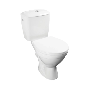 COMBO MIRA WC CU EVACUARE LATERALA, REZERVOR ALIMENTARE LATERALA, CAPAC WC SLIM SOFT CLOSE, DUROPLAST
