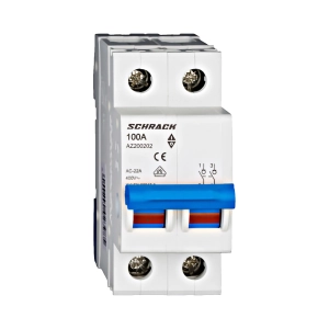 COMUTATOR PRINCIPAL MODULAR 100A, 2-POLI