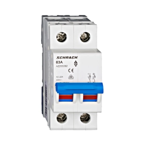 COMUTATOR PRINCIPAL MODULAR 63A, 2-POLI