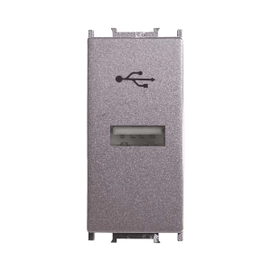 CONECTOR USB, 1M ANTRACIT THEA OPTIMA | P-TO.CON.USB.AN