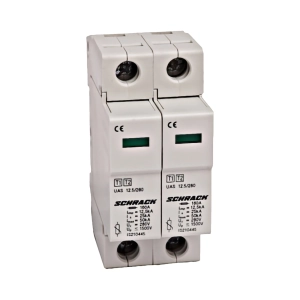 DESCARCATOR COMPLET T1+T2/BC 2+0, 12,5 KA/280V - SERIA UAS