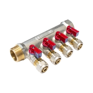 DISTRIBUITOR 16X1'' 4 CAI ROSU (2)