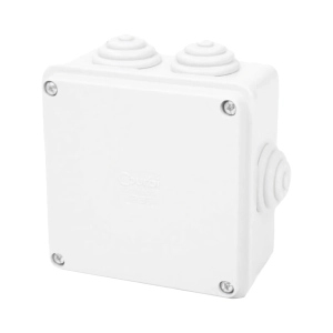 DOZA PT DE DERIVATIE PATRATA 100X100X50 IP55 GRI COURBI