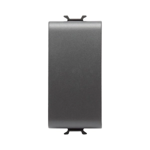 INTRERUPATOR CAP SCARA 1M 10A NEGRU CHORUS - GEWISS | GW12051