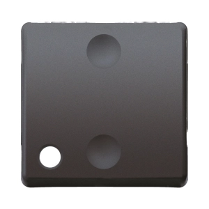 INTRERUPATOR CAP SCARA 2M 10A NEGRU SYSTEM - GEWISS | GW21589