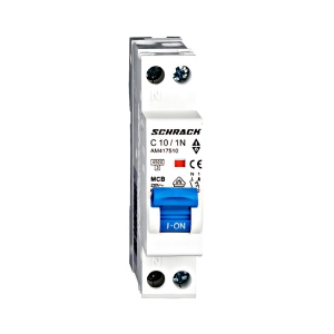 INTRERUPTOR AUTOMAT AMPARO, 4,5KA, C10A, 1P+N, 1MODUL