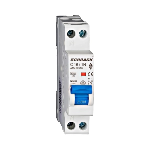INTRERUPTOR AUTOMAT AMPARO, 4,5KA, C16A, 1P+N, 1MODUL