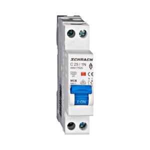 INTRERUPTOR AUTOMAT AMPARO, 4,5KA, C25A, 1P+N, 1MODUL