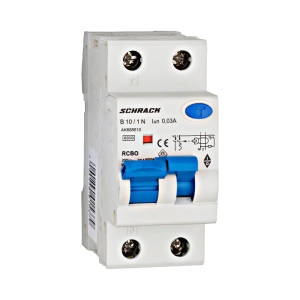 INTRERUPTOR AUTOMAT+DIF. 1P+N, AMPARO 6KA, B 10A, 30MA,TIP A