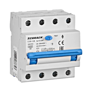 INTRERUPTOR AUTOMAT+DIF. 3+N, AMPARO 6KA, C 25A, 30MA,TIP A