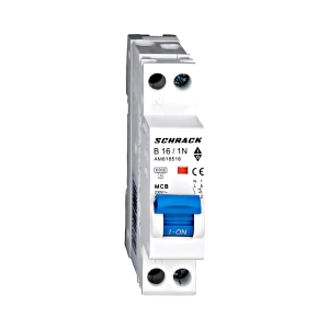 INTRERUPTOR AUTOMAT MODULAR AMPARO, 6KA, B 16A, 1P+N, 1UH