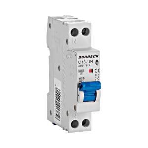 INTRERUPTOR AUTOMAT MODULAR, AMPARO 6KA, C 13A, 1P+N, 1UH