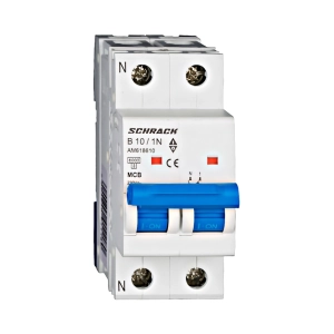 INTRERUPTOR AUTOMAT MODULAR (MCB) AMPARO 6KA, B 10A, 1P+N