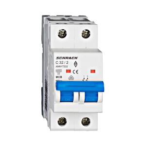 INTRERUPTOR AUTOMAT MODULAR (MCB) AMPARO 6KA, C 32A, 2-POLI
