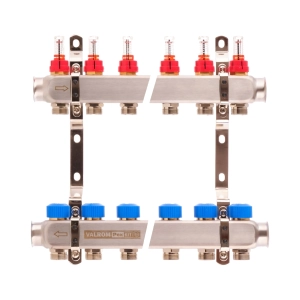 KIT DISTRIB/COLECT EUROC CU DEBIT INOX D.8 CIRC 1