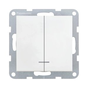 MECANISM COMUTATOR CU LED MECANIC PANASONIC KARRE PLUS 55 ALB
