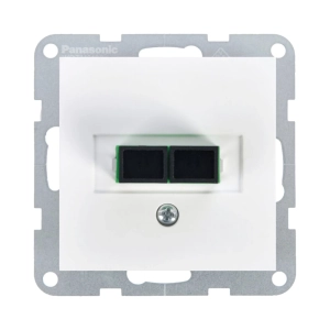 MECANISM CONECTOR PENTRU FIBRA OPTICA PANASONIC KARRE PLUS 55 ALB