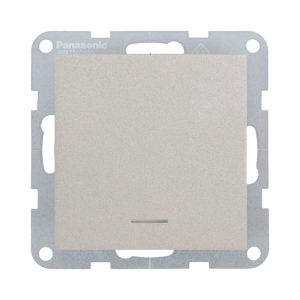 MECANISM INTRERUPATOR CU LED PANASONIC KARRE PLUS 55 BRONZ