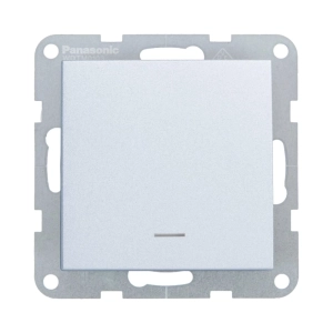 MECANISM INTRERUPATOR CU LED PANASONIC KARRE PLUS 55 SILVER