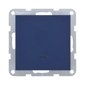 MECANISM INTRERUPATOR CU LED PANASONIC KARRE PLUS 55 SOFT TOUCH OCEAN