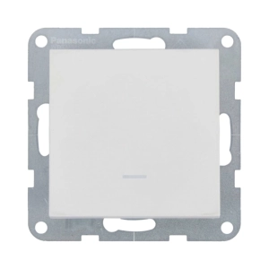 MECANISM INTRERUPATOR CU LED PANASONIC KARRE PLUS 55 SOFT TOUCH SEASHELL