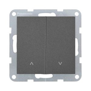 MECANISM INTRERUPATOR JALUZELE 2 BUTOANE QC PANASONIC KARRE PLUS 55 FUMURIU