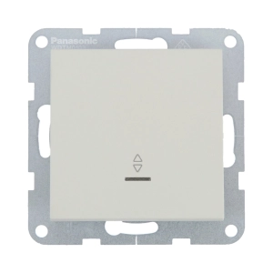 MECANISM INTRERUPATOR SCARA CU LED QUICK CONNECTION PANASONIC KARRE PLUS 55 SOFT TOUCH SANDSTONE