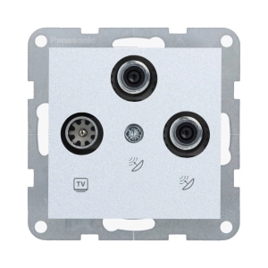 MECANISM PRIZA SATELIT FINALA PANASONIC KARRE PLUS 55 SILVER