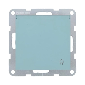 MECANISM PRIZA SCHUKO CU CAPAC, PROTECTIE PENTRU COPII SI SISTEM QUICK CONNECT PANASONIC KARRE PLUS 55 SOFT TOUCH TURCOAZ