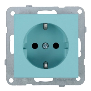 MECANISM PRIZA SCHUKO QC PANASONIC KARRE PLUS 55 SOFT TOUCH TURCOAZ