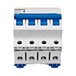 MINIATURE CIRCUIT BREAKER (MCB) AMPARO 6KA, B 16A, 4-POLE