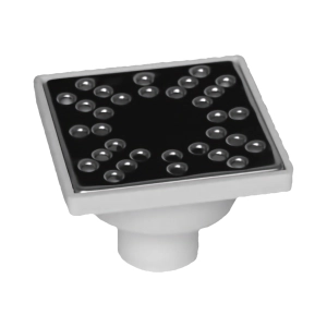 MINISIFON PARD.1OUT D40 VERT.RAMA100X100 H39 GRT INOX (10/120)