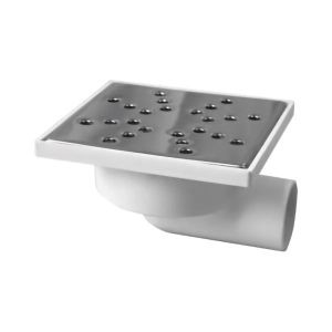 MINISIFON PARD.1OUT D50 ORIZ.RAMA145X145 H84 GRT INOX (75/1125)