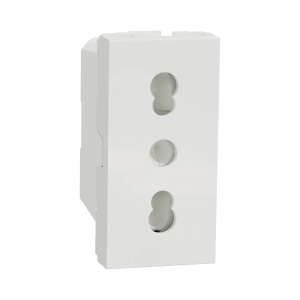 NU302318 SCHNEIDER UNICA PRIZA TIP ITALIAN 1M 16A ALB