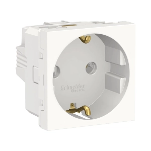 NU303618 SCHNEIDER UNICA PRIZA SCHUKO 2P+E ALB